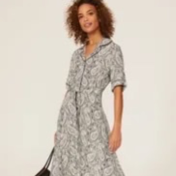 Officine Generale Rent The Runway Paisley Benedicte dress sz M $940 - Picture 1 of 5